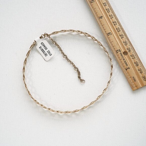 Free People Wire Choker Necklace Gold - Picture 3 of 6